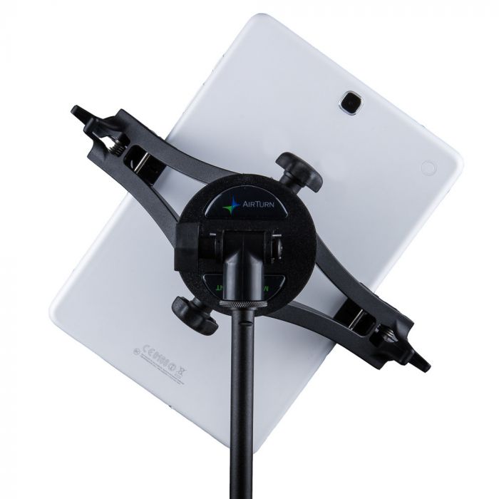 iPad/Tablet Holder - AirTurn Universal Tablet Holder Stand Accessory Microphone Stand Mount AT-MANOS