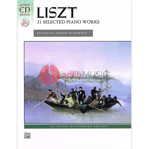 Liszt 21 Selected Piano Works Bk/CD