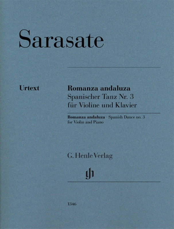 Romanza Andaluza Op 22 No 1 for Violin & Piano