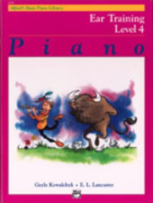 Alfred's Basic Piano Course - Ear Training Book 4 - Universal Edition - Alfred Music