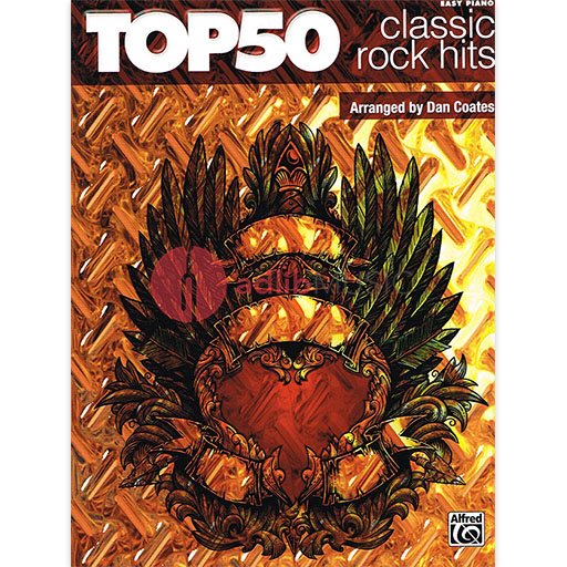 Top 50 Classic Rock Hits Easy Piano