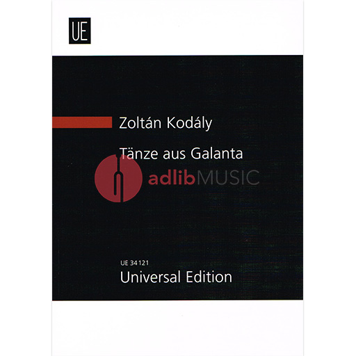 Dances of Galanta Study Score