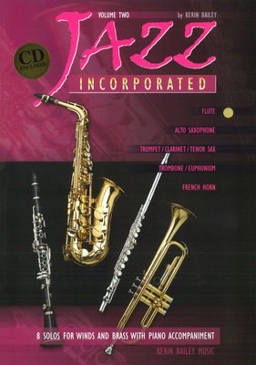 Jazz Incorporated Flute Volume 2 Book/CD