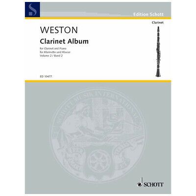 SECOND CLARINET ALBUM - WESTON - SCHOTT