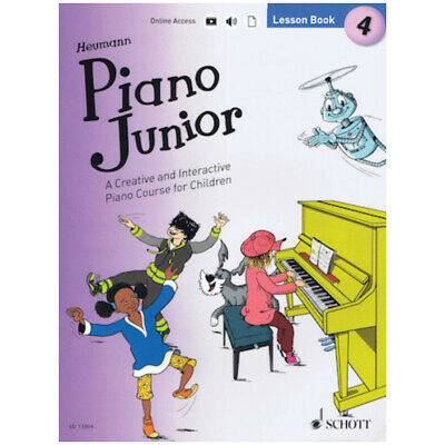 Piano Junior: Lesson Book 4 - Piano Method - Hans-Gunter Heumann - Schott