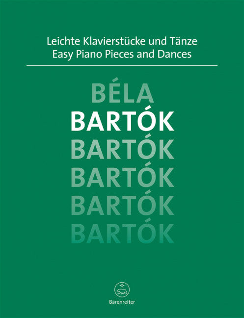 Easy Piano Pieces and Dances Bartok - Bartok Bela Topel Michael Barenreiter BA6587