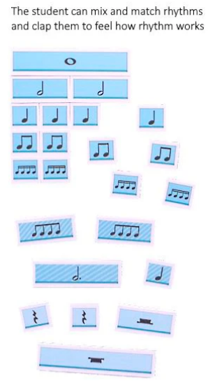 Wilbecks Match Up Magnets Note Value & Rhythms