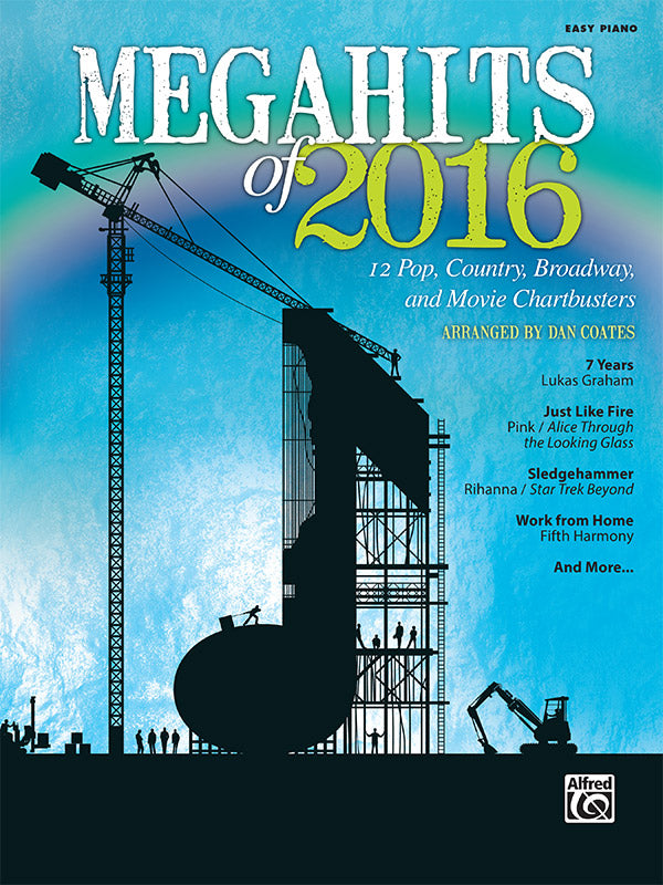 Megahits of 2016 Easy Piano