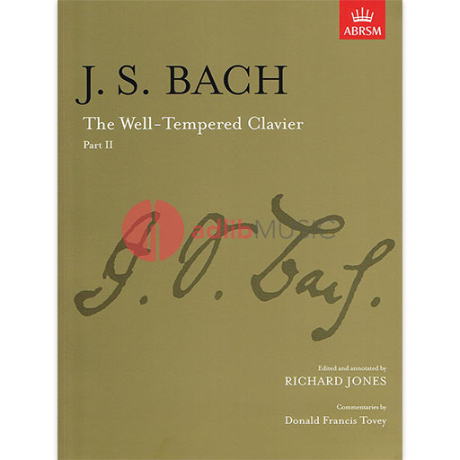 Bach The Well-Tempered Clavier Part II Paperback