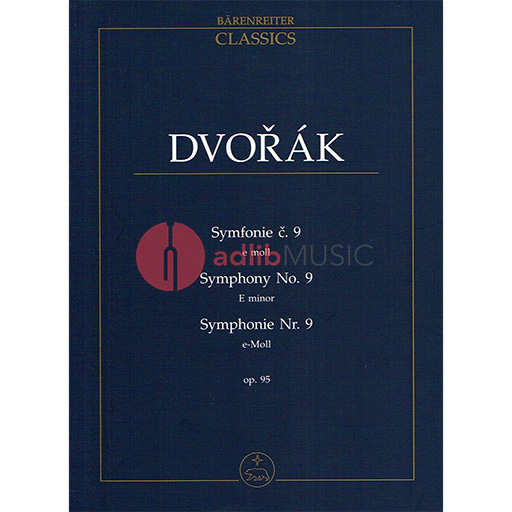 Dvorak Symphony No 9 in E Minor Study Score