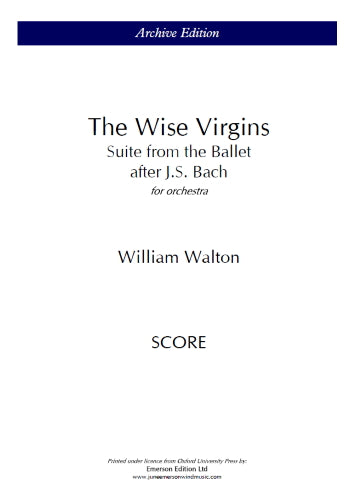 WISE VIRGINS BALLET SUITE FULL SC