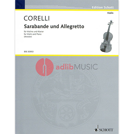 Sarabande and Allegretto Violin/Piano