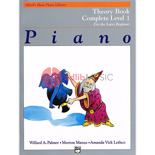 Alfred's Basic Piano Library - Theory Book Complete 1 - Alfred Music