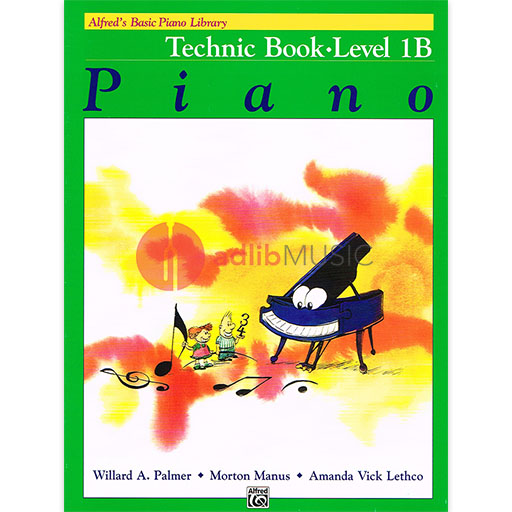 Alfred's Basic Piano Library - Technic Book 1B - Alfred Music