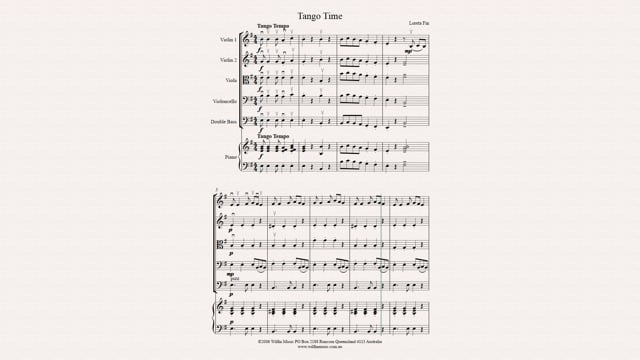 TANGO TIME SO FIN LORETA