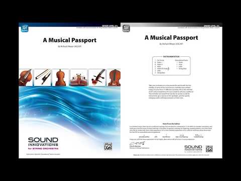 Meyer A Musical Passport String Orchestra Grade 2.5 Score/Parts