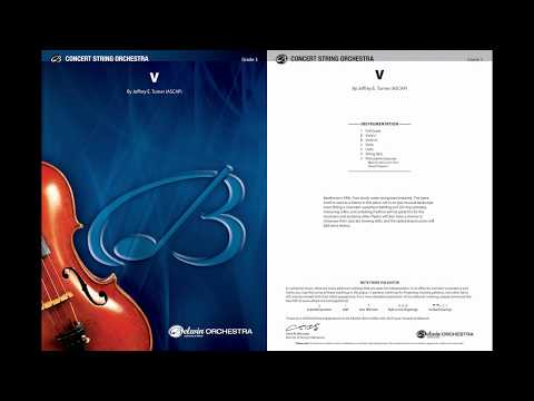 Turner V String Orchestra Grade 3 Score/Parts
