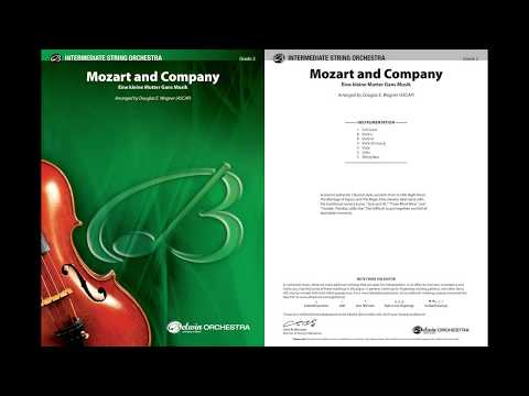 Mozart & Company String Orchestra Grade 2 Score/Parts arranged by Wagner
