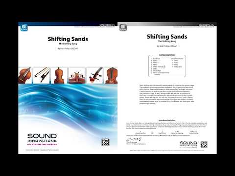 Phillips Shifting Sands String Orchestra Grade 2.5 Score/Parts