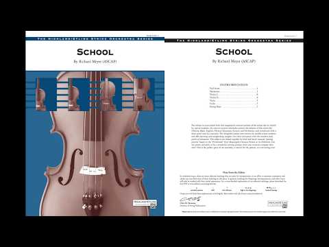Meyer School String Orchestra Grade 3 Score/Parts