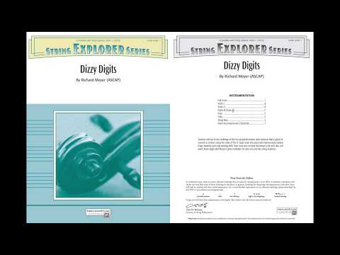 Meyer Dizzy Digits String Orchestra Grade 1 Score/Parts