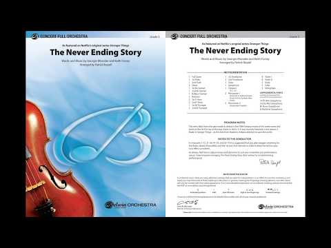 Moroder/Forsey The Never Ending Story Full Orchestra Grade 3 Score/Parts arranged by Roszell